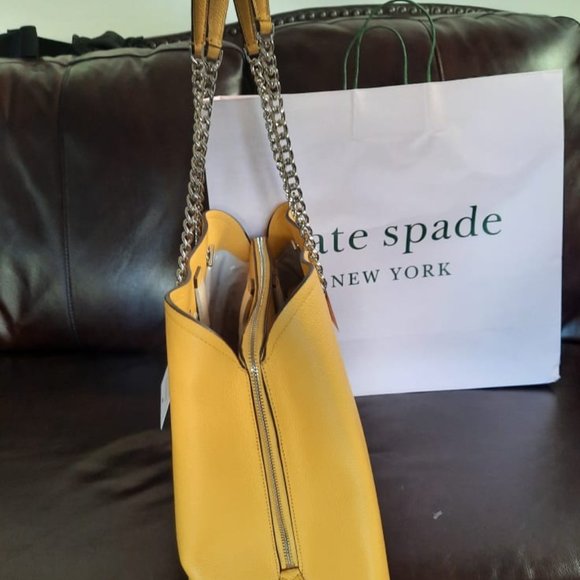 ORIGINAL and BRAND NEW - kate spade jordyn pebble leather large - Picture 14 of 16